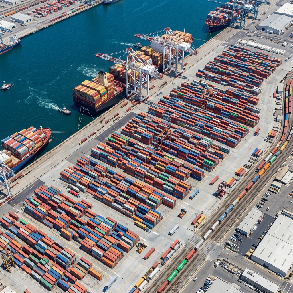 Port containers